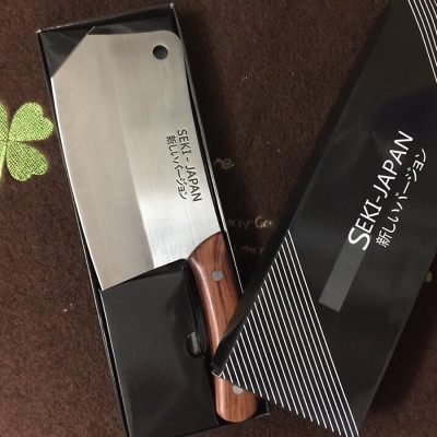 Dao Chặt Xương, Chặt Thịt Gà Vịt Thái Thịt Thực Phẩm SEKI Nhật Hàng Cao Cấp Dao Sắc Dùng Siêu Thích- HÀNG CHÍNH HÃNG
