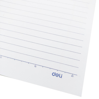 Giấy Kiểm Tra - Kẻ Ngang 7mm - 175 x 250 mm - 70gsm - Deli CN602 (25 Tờ Kép)