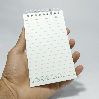 Sổ Lò Xo Bỏ Túi Upside 4 Sumikko Gurashi - Mẫu 2