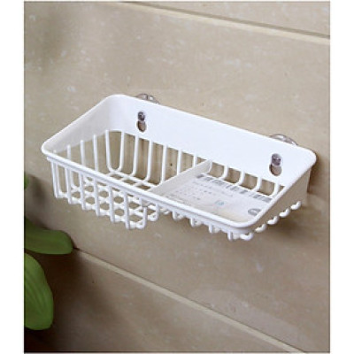 Kệ để miếng mút rửa bát 2 ngăn dạng lưới Inomata nội địa Nhật Bản