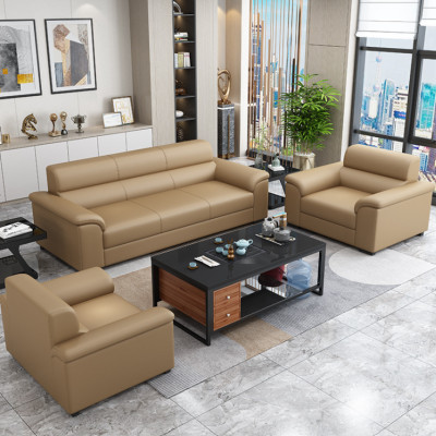 Bộ sofa văn phòng cao cấp Juno Sofa kèm ghế đơn HVPCT-03