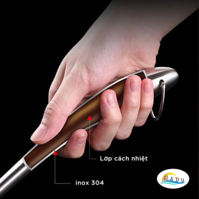 Muôi Múc Canh Xẻng Nấu Ăn Silicone Inox 304 Cao Cấp Đạt Chất Lượng Đức RMN