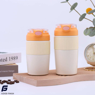 Ly Giữ Nhiệt Có Ống Hút Inox 316 FG Good Finish | Bình Giữ Nhiệt Dung Tích 450ml Giữ Nhiệt 6 Giờ