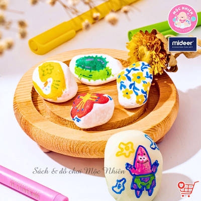 Bút Lông Màu Mực Acrylic An Toàn Vẽ Được Trên Nhiều Vật Liệu - Mideer Acrylic Marker Ultra-soft Nib