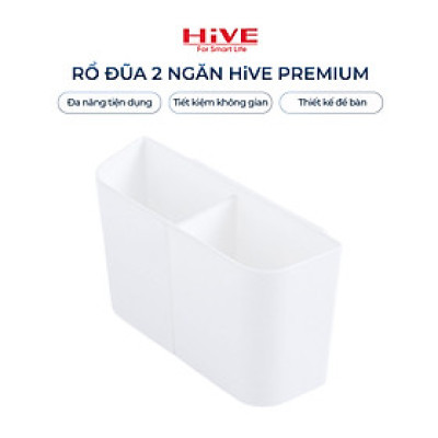 Hộp (ống) đựng đũa muỗng nhựa HiVE Premium