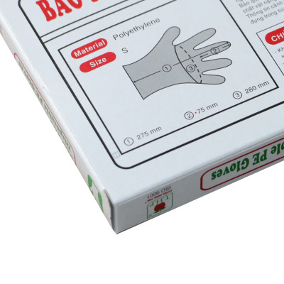 Găng tay xốp 100 cái/hộp THP Tuyền Hưng Phú - Hàng chĩnh hãng