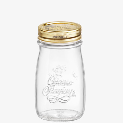 Hũ thủy tinh nắp vặn 200ml Bormioli Rocco Ý - Hàng Chính Hãng