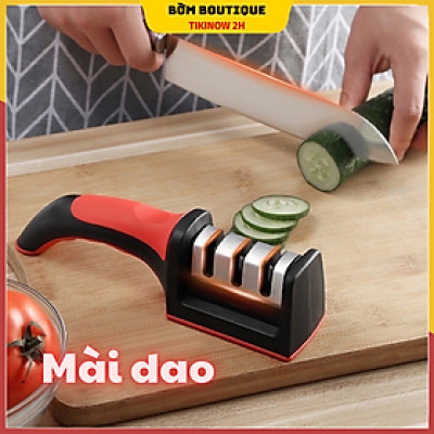 Dụng cụ mài dao, mài kéo 3 rãnh