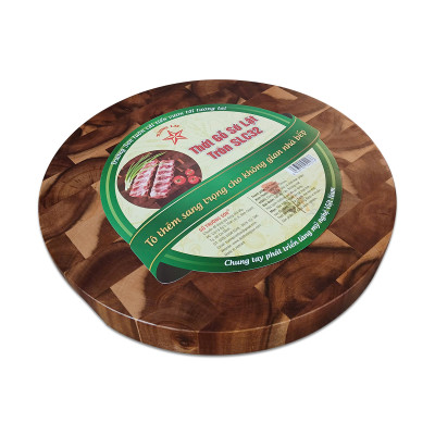 Thớt Chặt Hình Chữ Nhật SLC32 Gỗ Tràm Sớ Lật Sang Trọng  - Đồ Gia Dụng Gỗ Nhà Bếp Thương Hiệu Trường Sơn