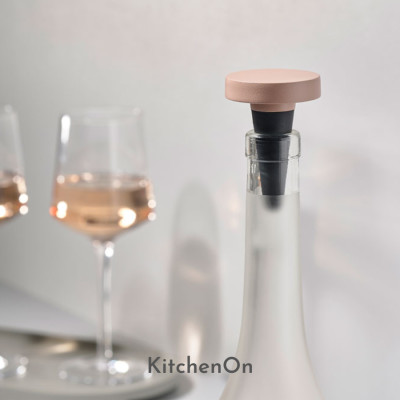 Nắp đậy chai rượu vang Nest, màu hồng da