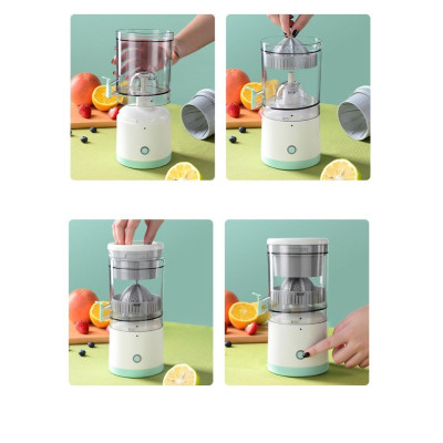Máy Ép Trái Cây Kiêm Máy Vắt Cam , Máy Ép Chậm Đa Năng Sử Dụng Sạc USB