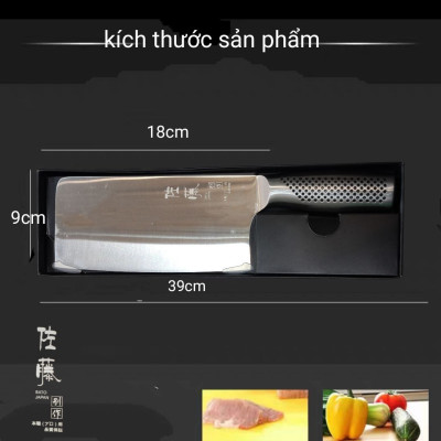 ✨ DAO BẾP ( SATO )   (Betsusaku) DAO BẾP NHẬT THÉP DAMASCUS PHIÊN BẢN ĐẶC BIỆT