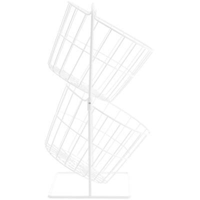 Giỏ kim loại tròn đa năng 2 tầng hay hứng nước . Phân phối bởi Cobi Home.