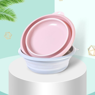 Thau, Chậu Nhựa Gấp Gọn Đa Năng ( màu ngẫu nhiên)