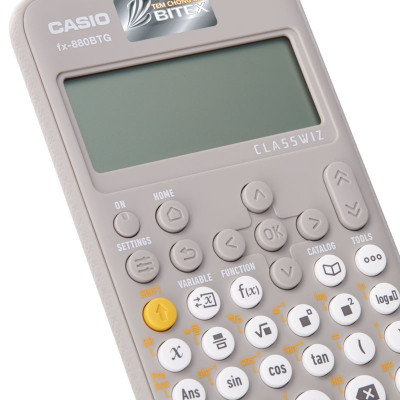 Máy Tính Casio FX 880 BTG - Màu Xám