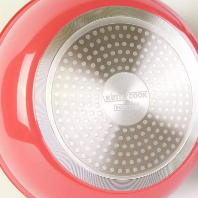 Nồi chảo đáy từ  Easy Kimscook chống dính vân đá cao cấp Hàn Quốc, dùng được tất cả các loại bếp / Induction