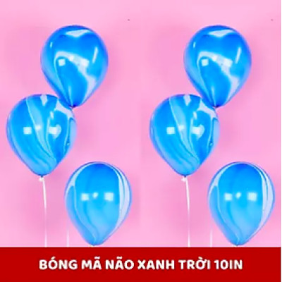 Bóng bay vân đá ( Sơn Thuỷ )100q - trang trí sinh nhật, sự kiện