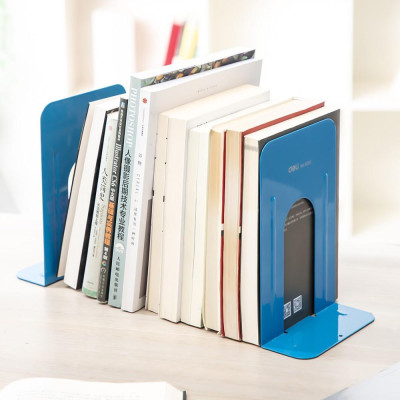 Giá dựng sách 228mm Deli, Xanh Đen GiaoNgẫu Nhiên- 1 đôi - E9263