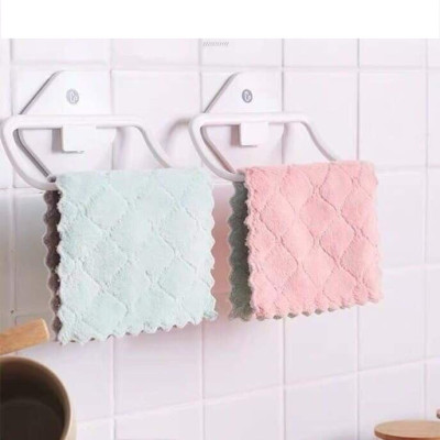 Set 10 khăn lau đa năng 2 mặt lau bát đĩa, lau bếp, lau đồ đạc - màu ngẫu nhiên