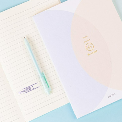 Sổ ghi chép khâu gáy B5 Deli - 60 trang - 1 quyển - Nhiều màu sắc - FB560-N04