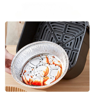 COMBO 4 khay giấy bạc lót nồi chiên Suncojia, khuôn giấy bạc đựng thực phẩm tiện lợi chịu nhiệt tốt