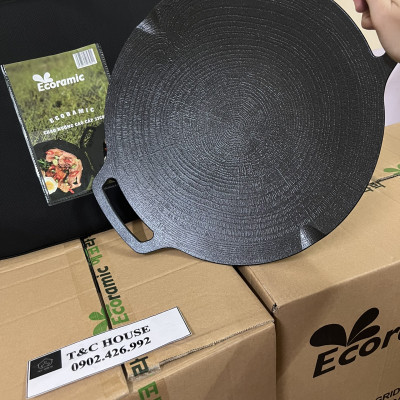 Chảo Đá Nướng Chống Dính 33cm ECORAMIC Chính Hãng