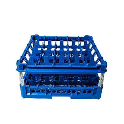  Rổ rửa ly bằng nhựa 25 ô 2 tầng (H120-240) - 500*500*240mm - 30015521 Winterhalter - Hàng chính hãng