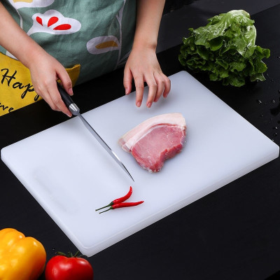 Thớt Nhựa Chữ Nhật Kháng Khuẩn Thớt nhựa PE cao cấp cho nhà bếp nhà hàng 3 size Dày Đẹp 