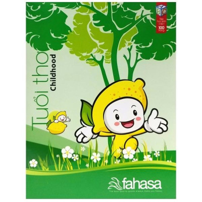Tập Học Sinh 4 Ô Ly 100 Trang ĐL 80g/m2 - Giấy Ford - FAHASA - Tuổi Thơ (Mẫu Màu Giao Ngẫu Nhiên)