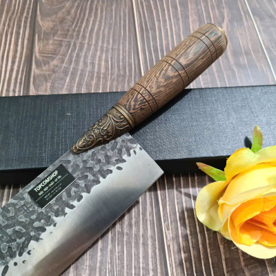 DAO BẾP - DAO THÁI HOA VĂN CAO CẤP MÃ A7 DT151 NT topcomshop vn