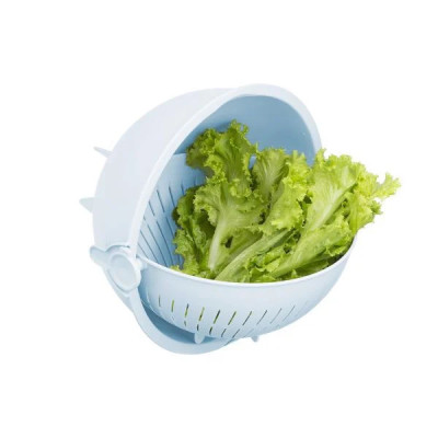 Bộ Thau Rỗ Xoay Đa Năng YoKo Xuất Nhật - Chất Liệu Nhựa Nguyên Sinh Cao Cấp An Toàn Cho Sức Khỏe ( Tặng kèm khăn lau pakasa) - Chính Hãng 