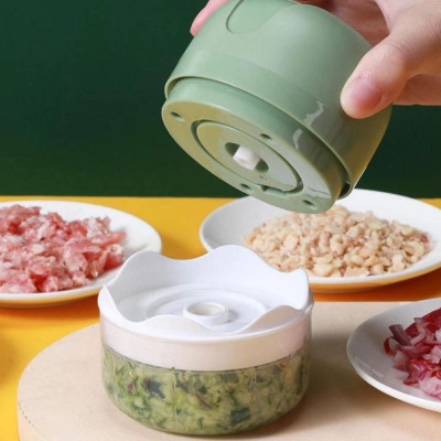 Máy Xay Tỏi Ớt Mini Chạy Pin Mishio MK420 - hàng chính hãng