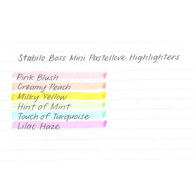 Dạ Quang Boss Mini Xanh Lá Phấn HLP07-116