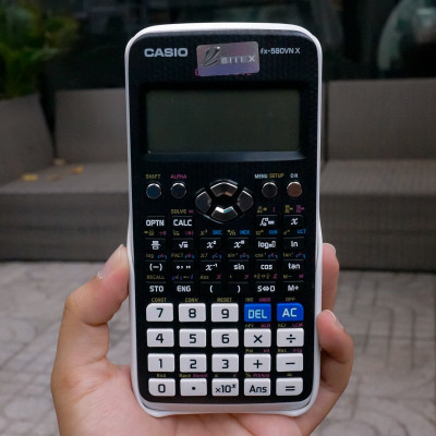 Máy tính Casio FX580VNX - Tặng 01 tập giấy Note Hàn Quốc