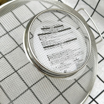 Ray Lưới Inox Echo Metal Có Tay Cầm - Nội địa Nhật Bản