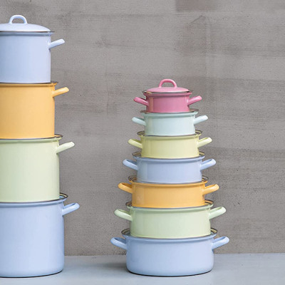 Nồi Riess Classic 0278-006 16cm 1L Pastel Yellow hàng chính hãng