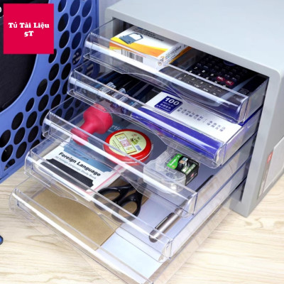 KỆ TỦ NHỰA ĐỰNG TÀI LIỆU, HỒ SƠ SONG LONG 4 TẦNG VÀ 5 TẦNG – GIẢI PHÁP LƯU TRỮ HIỆU QUẢ CHO VĂN PHÒNG