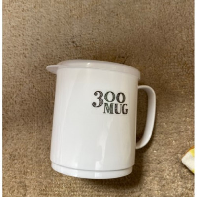 Bộ 2 cốc nhựa Nakaya 300ml & 200ml nắp mềm có quai tiện dụng - nội địa Nhật Bản