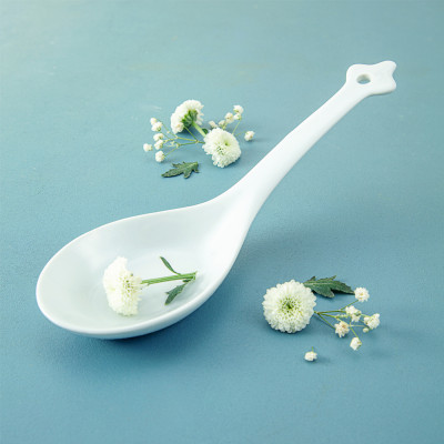 Bộ 10 sản phẩm muôi canh thẳng sứ Long Phương hàng chính hãng 