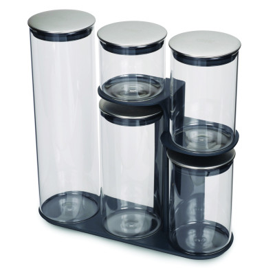 Joseph Joseph - Bộ hũ thủy tinh cao cấp 100 Colection Podium 950359