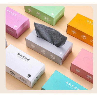 Hộp 20 Khăn Dạng Rút Tiện Lợi - Khăn Vải Lau Siêu Thấm,Đa Năng, Lau Bếp, Lau Bát Đĩa Tái Sử Dụng - HÀNG CHÍNH HÃNG MINIIN