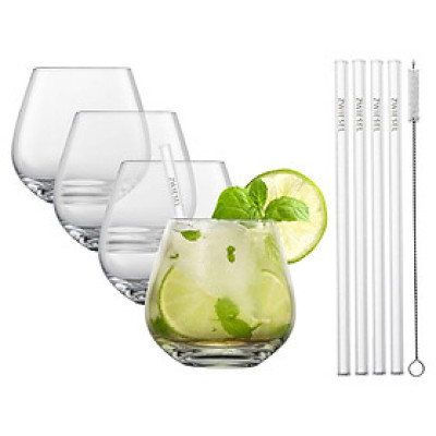 Bộ cốc pha lê 9 món Schott Zwiesel 130015 After Work Drinks Set Vina 590 ml Hàng chính hãng