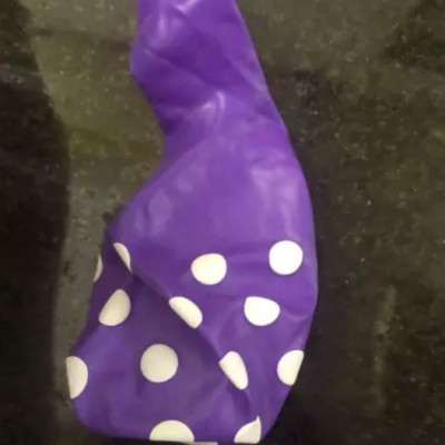 Bịch 100 quả bóng bay cao su chấm bi size 35cm (2.8gr)