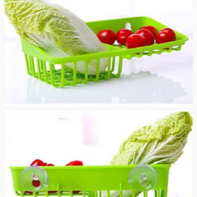 Kệ để miếng mút rửa bát 2 ngăn dạng lưới Inomata nội địa Nhật Bản