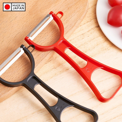 Nạo củ quả Echo, lưỡi bằng thép không gỉ, sắc bén và xoay nghiêng rất tiện dụng - nội địa Nhật Bản 