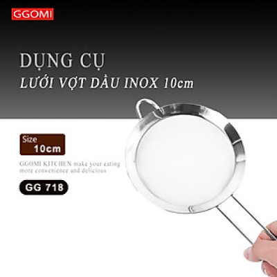 [HÀNG CHÍNH HÃNG] Lưới vớt cặn dầu ăn bằng inox không gỉ, sản phẩm không qua quy trình hàn khí an toàn sức khỏe người tiêu dùng khi sử dụng GGOMi Hàn Quốc.