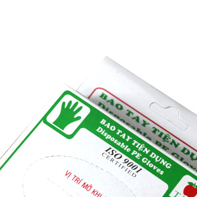 Găng tay xốp 100 cái/hộp THP Tuyền Hưng Phú - Hàng chĩnh hãng