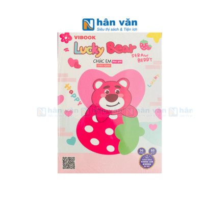 Tập Học Sinh ViBook Lucky Bear 96 Trang 4 Ôli 80gsm T104-12