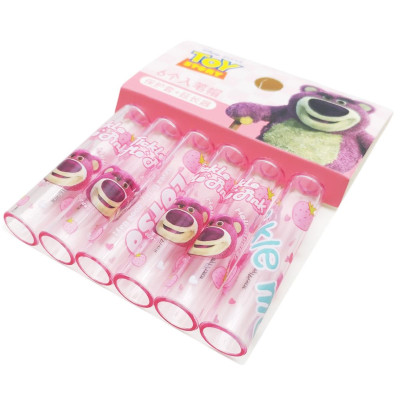 Bộ 6 Nắp Đậy Bút Chì Gấu Lotso - Ume A74042-T1S