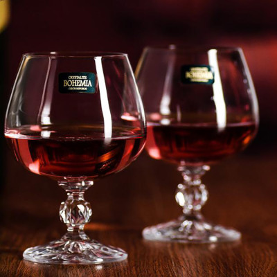 Bộ 6 ly uống rượu brandy Tiệp khắc 250 ml